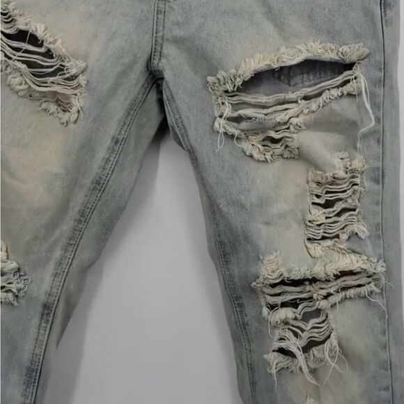 One teaspoon Distressed Light Blue Jeans - Picture 3 of 7